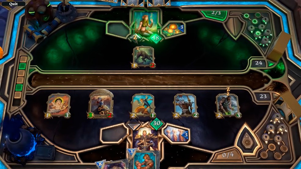 Gods Unchained é um exemplo de NFT grátis para jogar — Foto: Divulgação/Gods Unchained
