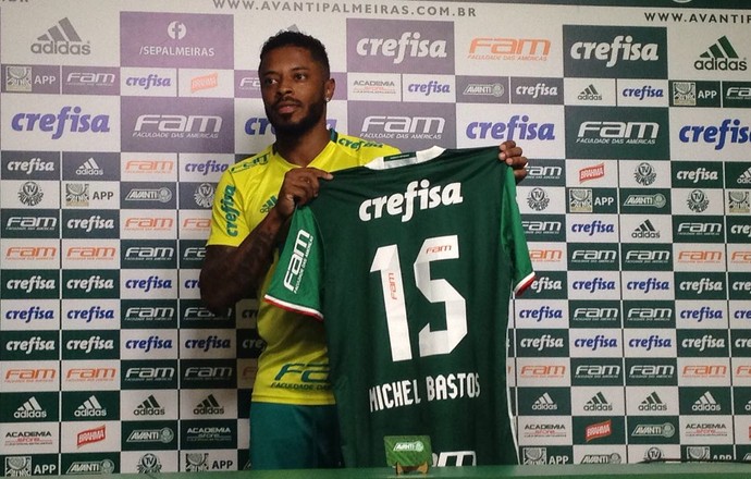 Michel Bastos Palmeiras (Foto: Rodrigo Faber)
