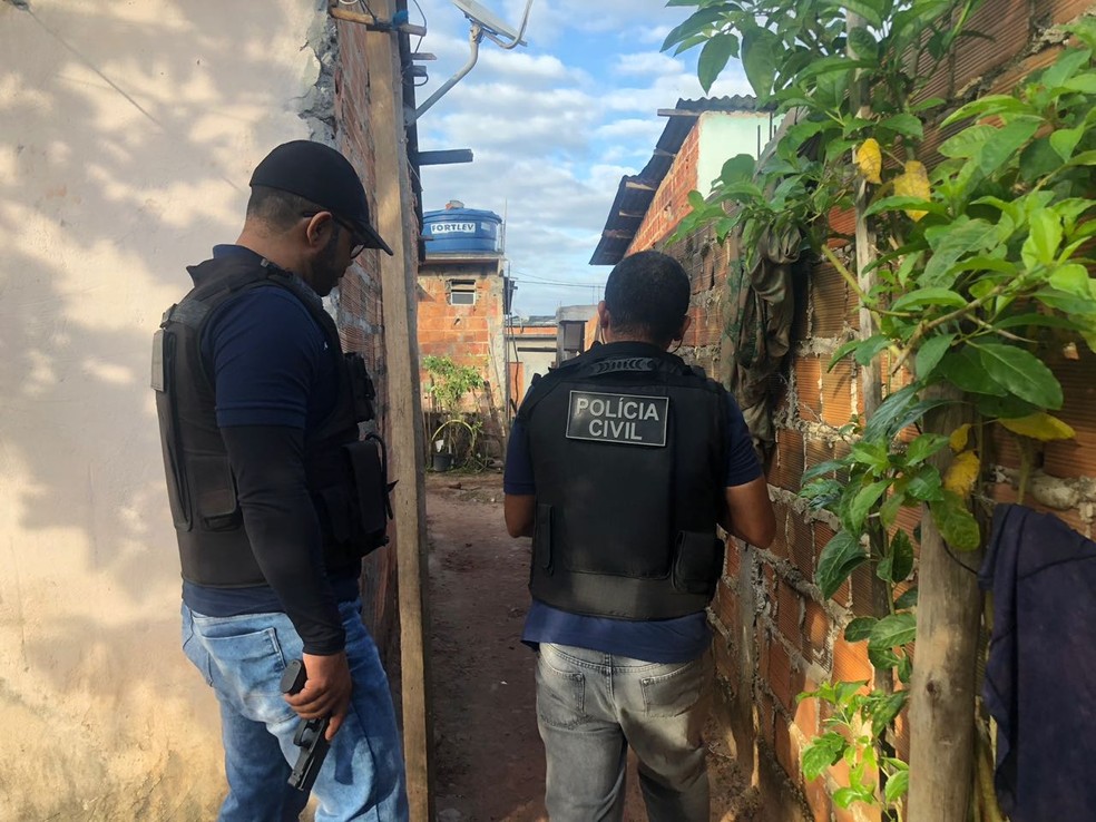Na Bahia, 578 policiais participaram da ação (Foto: Divulgação/Polícia Civil)