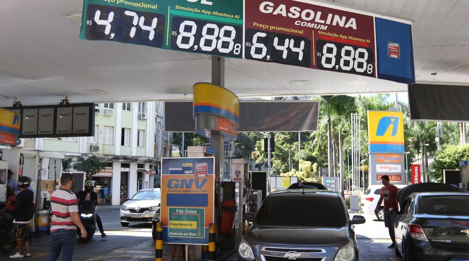 Posto de gasolina (Foto: Tânia Rego / Agência Brasil)