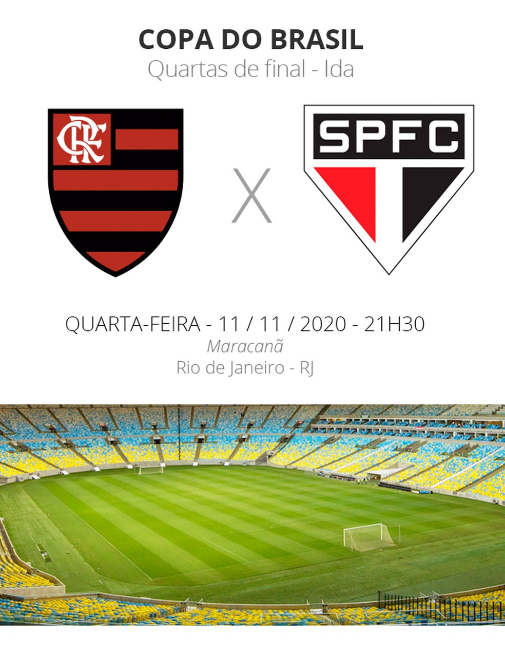 Assistir jogo do flamengo ao vivo na globo hoje Flamengo X Sao Paulo Veja Onde Assistir Escalacoes Desfalques E Arbitragem Copa Do Brasil Ge