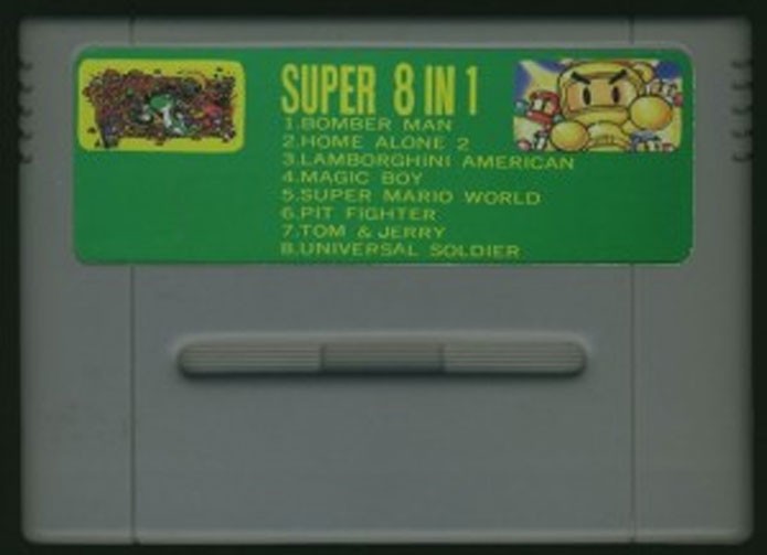 Cartuchos com v?rios jogos em um eram populares no Super Nintendo (Foto: Reprodu??o)
