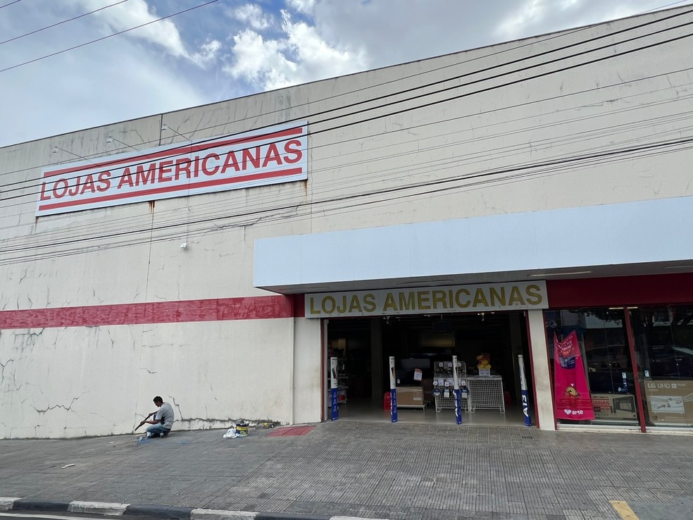 Lojas Americanas de Boa Vista, na avenida Jaime Brasil — Foto: Caíque Rodrigues/g1 RR