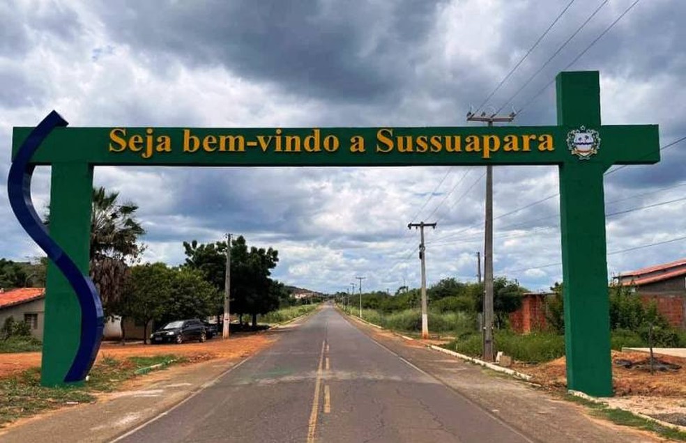 Município de Sussuapara fica no 320 km de Teresina no Sul do Piauí — Foto: Divulgação APPM-PI