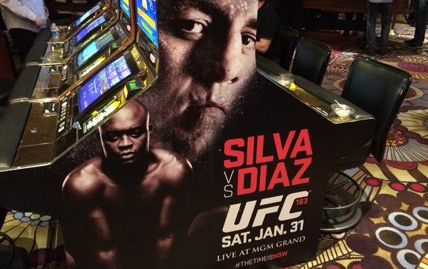 UFC 183 MGM Anderson Silva Nick Diaz (Foto: Ivan Raupp)