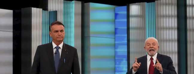 Debate presidencial na Globo. — Foto: Reprodução