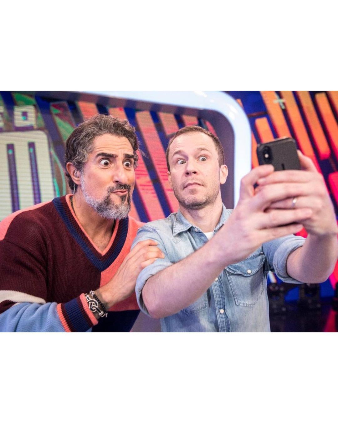 Marcos Mion e Tiago Leifert (Foto: Reprodução / Instagram)