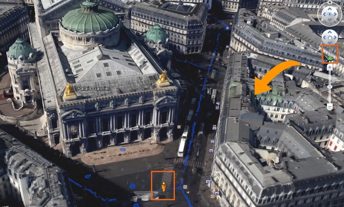 Você pode usar o Google Street View para uma experiência em fotos panorâmicas (Foto: Reprodução/Barbara Mannara)