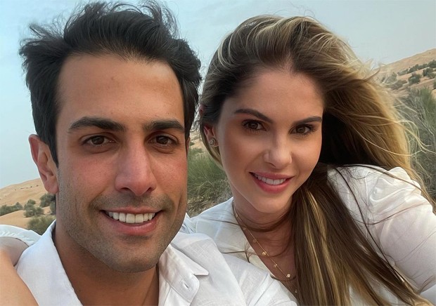 Gustavo Theodoro e Bárbara Evans (Foto: Reprodução/Instagram)