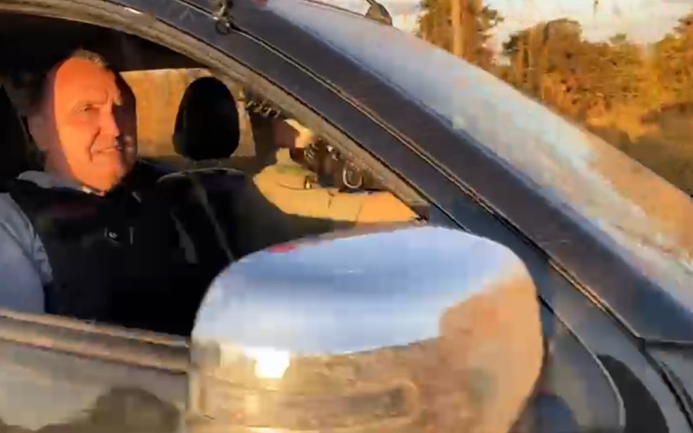 Secretário de Segurança Rodney Miranda volta ao cerco policial que procura por Lázaro Barbosa em GO — Foto: Guilherme Rodrigues/G1