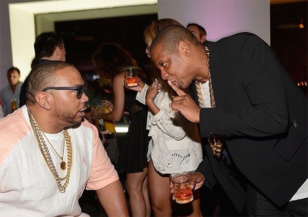 Timbaland e Jay-Z (Foto: Instagram)