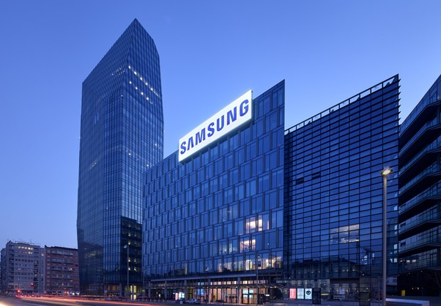 Unidade da gigante sul-coreana de tecnologia Samsung (Foto: Reprodução/Facebook)
