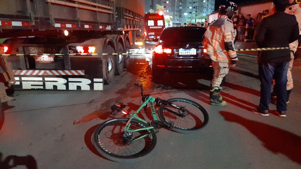 Advogado é preso embriagado após colidir se envolver em acidente de trânsito que causou morte de ciclista  — Foto: Wanderson Caldeira / arquivo 
