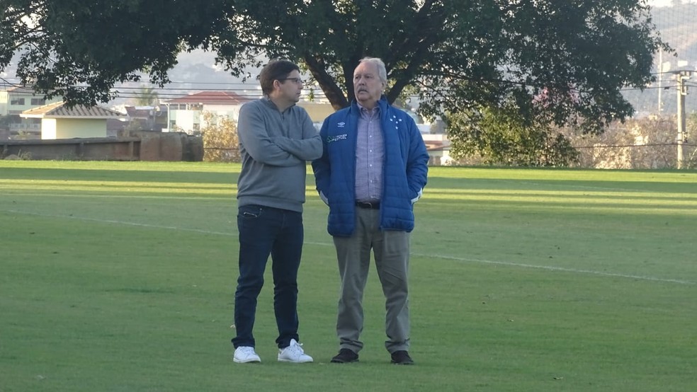 Itair Machado, vice-presidente de futebol, era braço direito de Wagner no Cruzeiro  — Foto: Guilherme Macedo