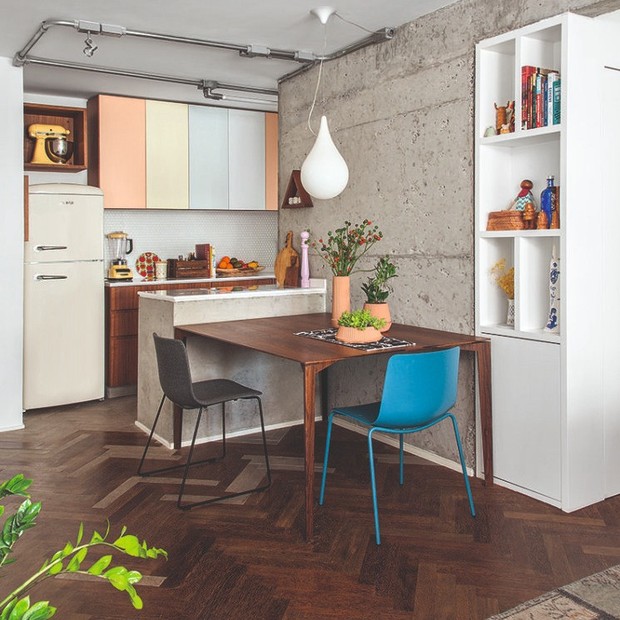 Armário de cozinha pequeno: 11 inspirações para quem tem pouco espaço (Foto: Divulgação)