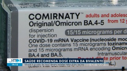 Idosos e grupos de risco devem receber reforço da vacina Bivalente