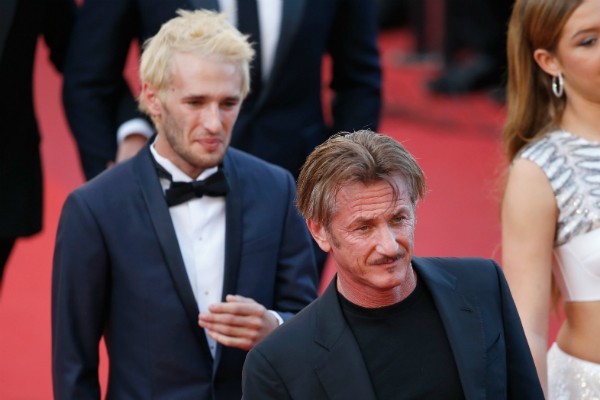 O ator Sean Penn e o filho, Hopper Penn (Foto: Getty Images)