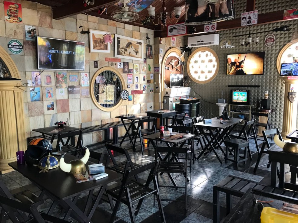Bar fica localizado no bairro Dom Pedro (Foto: Patrick Marques/G1 AM)