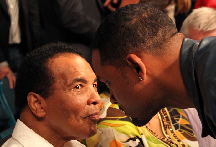 boxe Muhammad Ali e Will Smith 2010 (Foto: Getty Images)