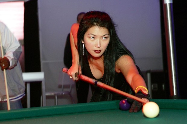 A jogadora de bilhar Jeanette Lee (Foto: Getty Images)