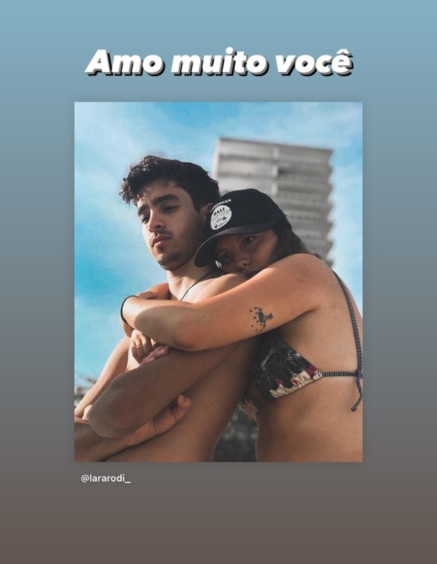 Lara Rodi e Matheus Costa completam 3 anos de namoro (Foto: Reprodução/Instagram)