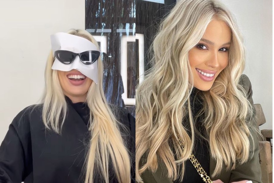 Karoline Lima faz transformação nos cabelos