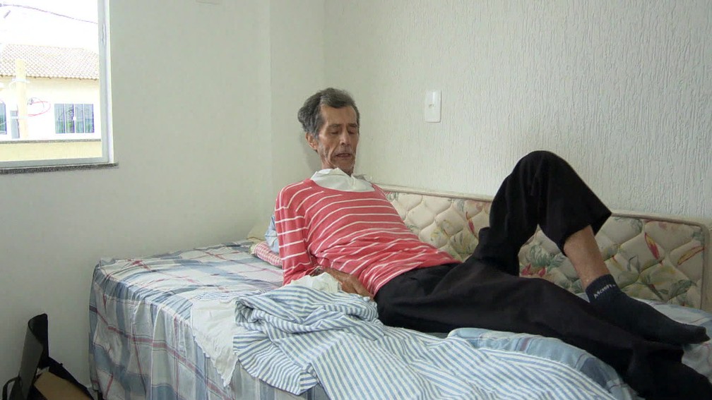 Carlos Augusto, de 69 anos, morreu apÃ³s esperar quase 10 anos por cirurgia no Into â€” Foto: ReproduÃ§Ã£o/TV Globo