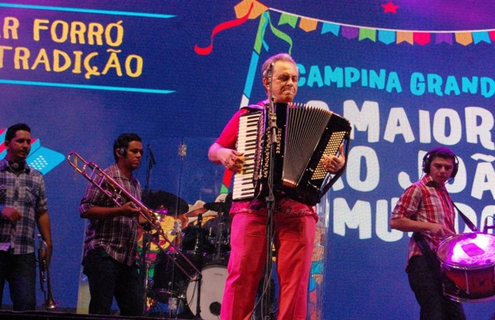Flávio José é uma das atrações do São João 2018 do Clube Campestre que acontece neste sábado (16), em Campina Grande (Foto: Artur Lira/G1/Arquivo)