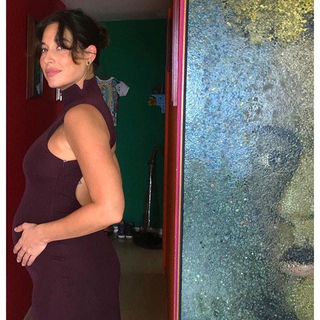 Giselle Itié mostra barrigão de gravidez (Foto: Reprodução)