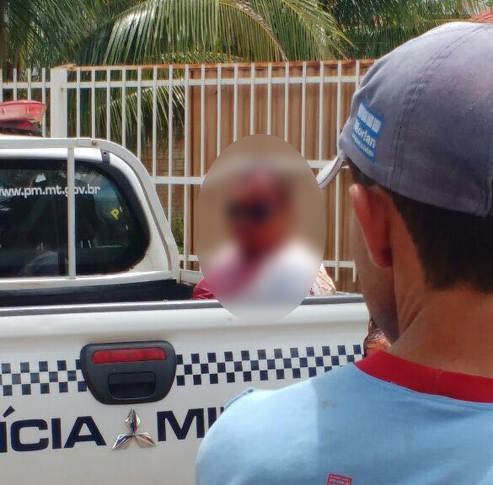 Célio Busnardo disparou contra a ex-mulher em Novo São Joaquim (Foto: Polícia Militar/Divulgação)