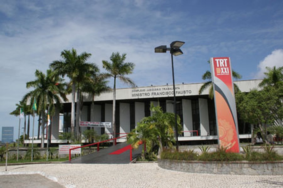 Tribunal Regional do Trabalho do RN (Foto: DivulgaÃ§Ã£o/TRT)