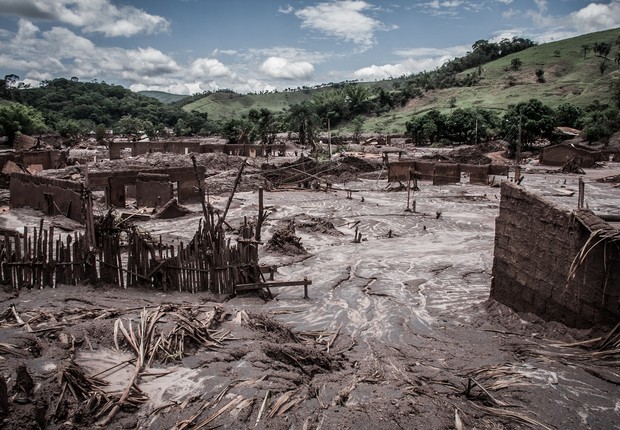 A liquefação foi uma das causas apontadas para o rompimento da barragem de Fundão, em Mariana, em 2015 (Foto: Pedro Carvalho/Época NEGÓCIOS)