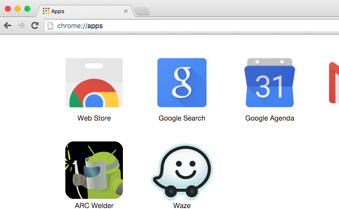 Waze pode ter acessado na galeria de apps do Chrome (Foto: Reprodução/Helito Bijora) 