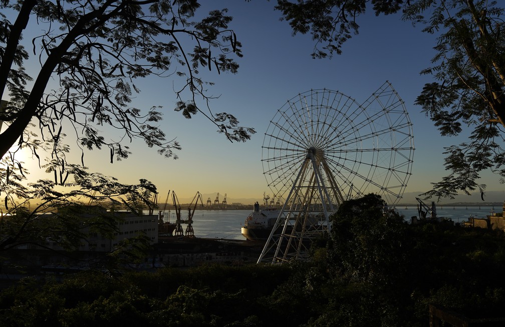 Roda-gigante no Rio — Foto: Marcos Serra Lima/G1