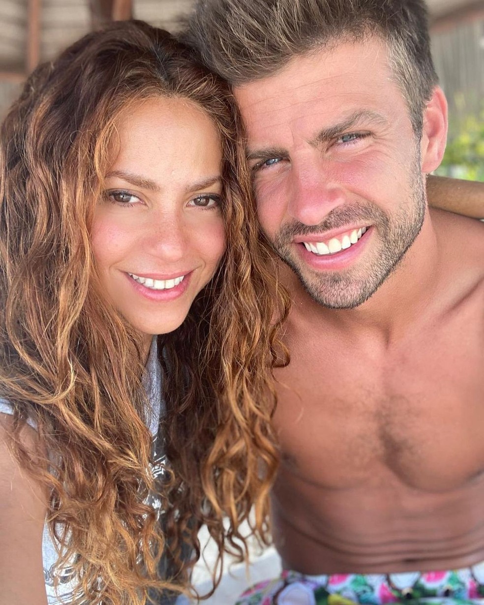Shakira e Gerard Piqué anunciaram separação em 2022 após 12 anos de relação — Foto: Reprodução/Instagram