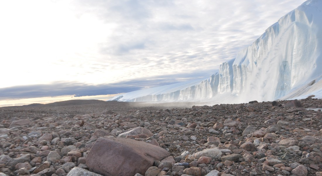 Geleira da Groelândia em 2019 (Foto: Pierre Beck)