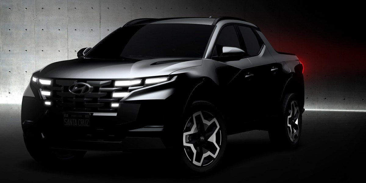 Picape Hyundai Santa Cruz 2022 Ser Revelada Este M s Com Cara De 