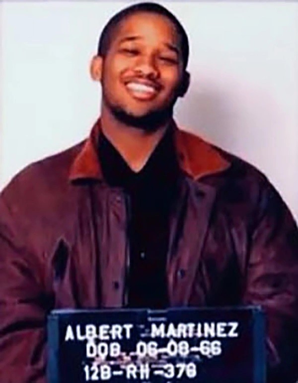 Alberto Alpo Martinez em foto divulgada pelas autoridades dos EUA após ele ser preso no início dos anos 1990 (Foto: Divulgação)