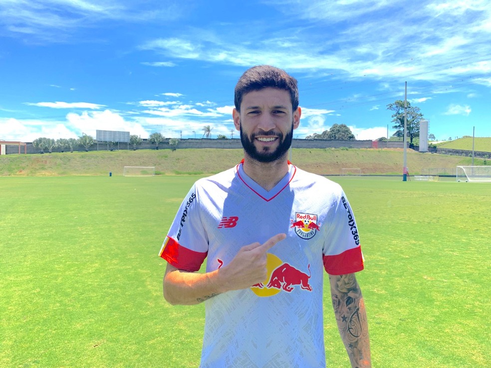 Juninho Capixaba no Bragantino — Foto: Ari Ferreira/Red Bull Bragantino