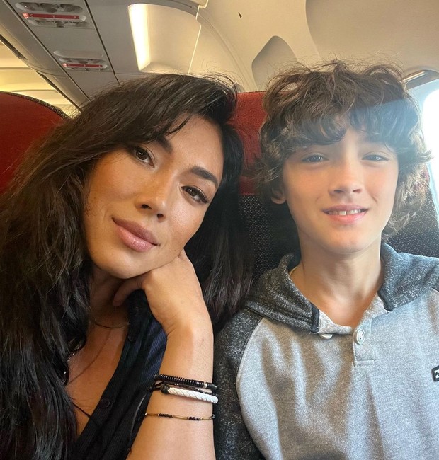 Danni Suzuki e o filho, Kauai (Foto: Reprodução / Instagram)