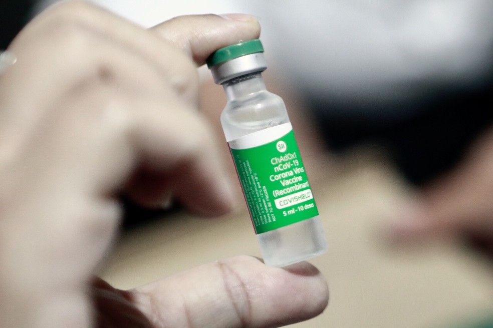 Vacina de Oxford/AstraZeneca  — Foto: Heudes Regis/Governo de Pernambuco/Divulgação