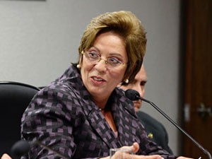 A governadora do Rio Grande do Norte, Rosalba Ciarlini, em setembro, no Senado (Foto: Lia de Paula / Agência Senado)