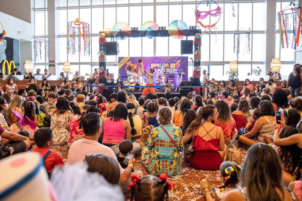 Shopping tem programação de carnaval em Maceió, Alagoas — Foto: Divulgação