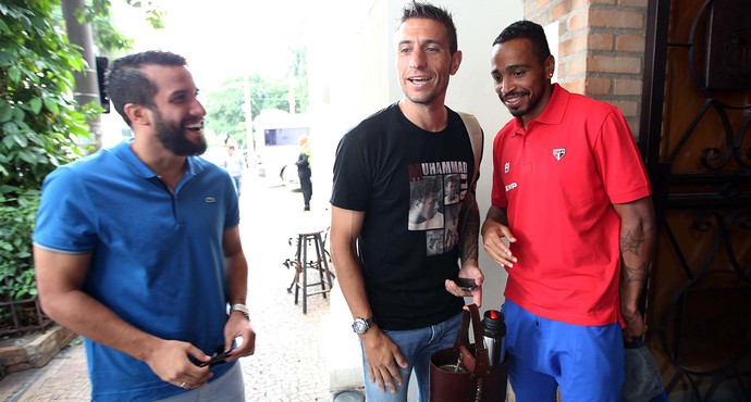 Pereira, Eguren e Victorino, juntos num rincão uruguaio em São Paulo