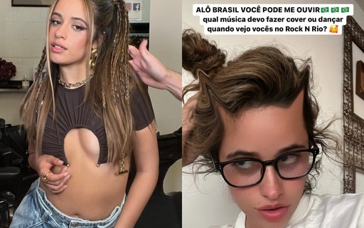 Camila Cabello pede sugestões de músicas para cantar no Rock in Rio