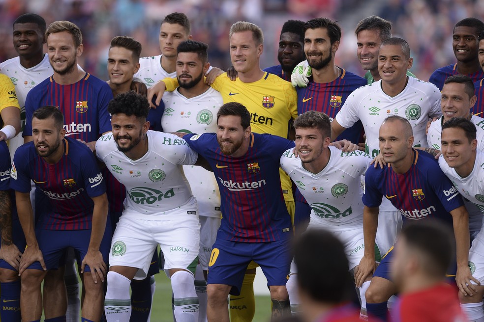 Barcelona x Chapecoense - Camp Nou (Foto: Josep LAGO / AFP)