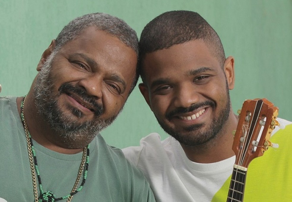 Arlindo Cruz e Arlindinho (Foto: Arthur Pereira/Divulgação)