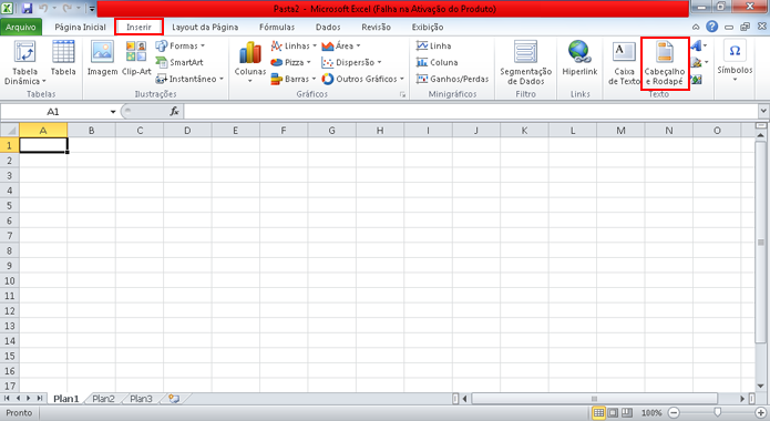 Plano de fundo do Excel pode ser usado para inserir marca dágua (Foto: Reprodução/Microsoft)