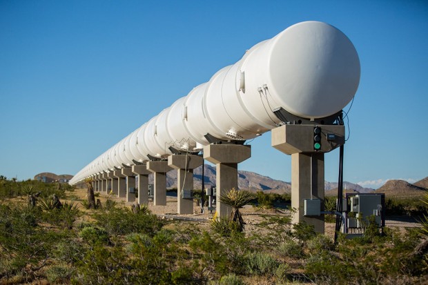 Primeiro hyperloop do mundo tornará viagem seis vezes mais rápida (Foto: Divulgação)