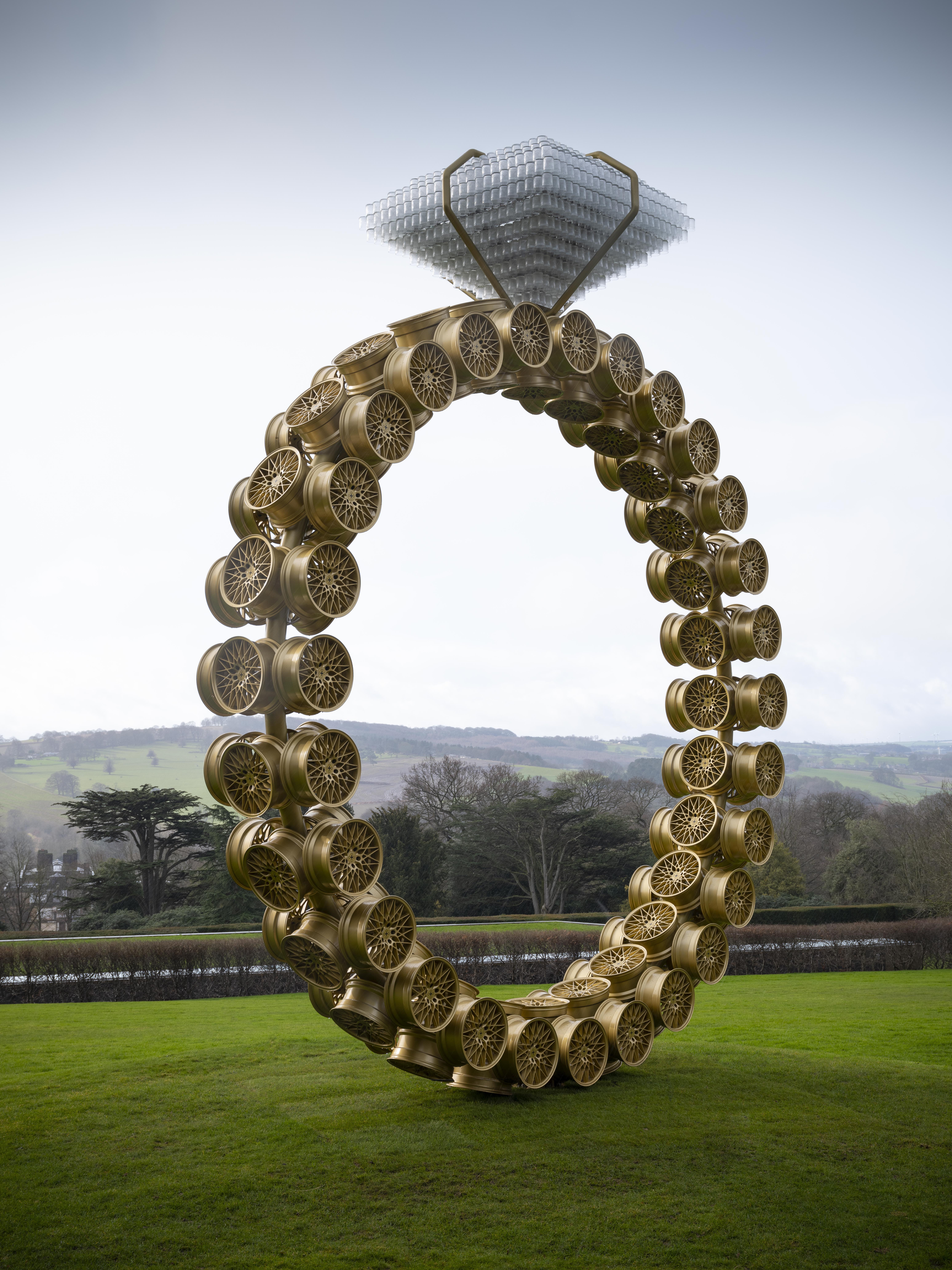 Solitaire (Foto: Jonty Wilde / Cortesia do Yorkshire Sculpture Park)